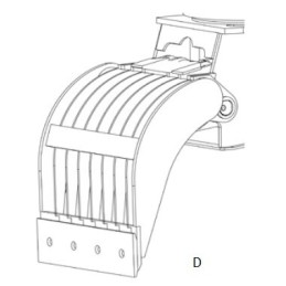 Rivnings- och sorteringsgrip Yellow G 10 (13…19t),1000kg