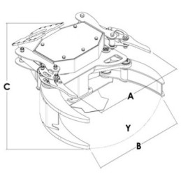 Baumschere Blue PW450 (20 … 25t) 2100 kg