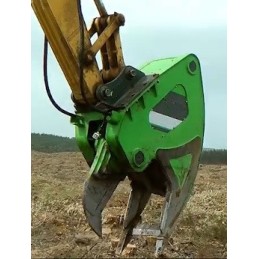 Захват для корчевания пней Blue RAC 08, 450 kg