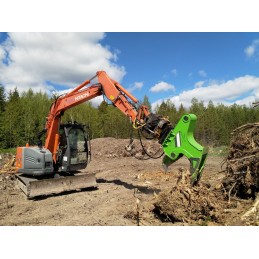 Захват для корчевания пней Blue RAC 08, 450 kg
