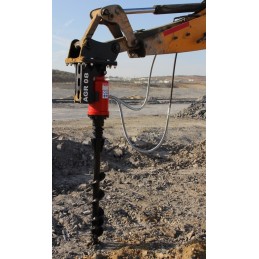 Hydraulic Auger Red Agr Pro 012 (0.75...3.0 t), 35 kg