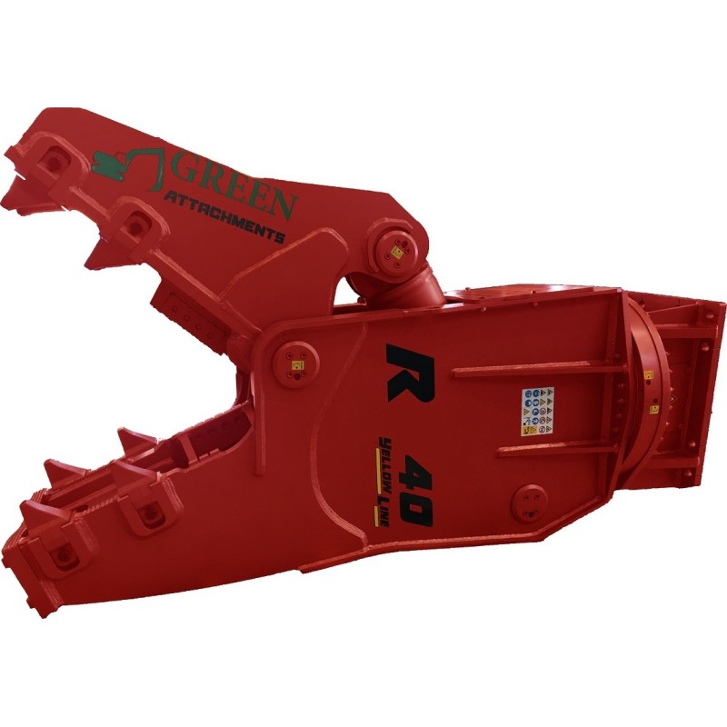 Triturador giratorio Yellow R 40 (30 … 50t), 3800 kg