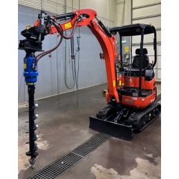 Tarière hydraulique Red AGR Pro 055 (4.5...8.0 t), 108 kg