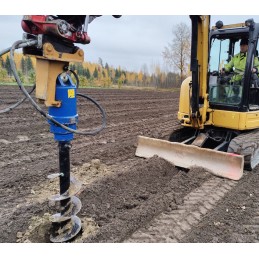 Hydraulinen maapora Red AGR Pro 200 (12…22 t), 268 kg