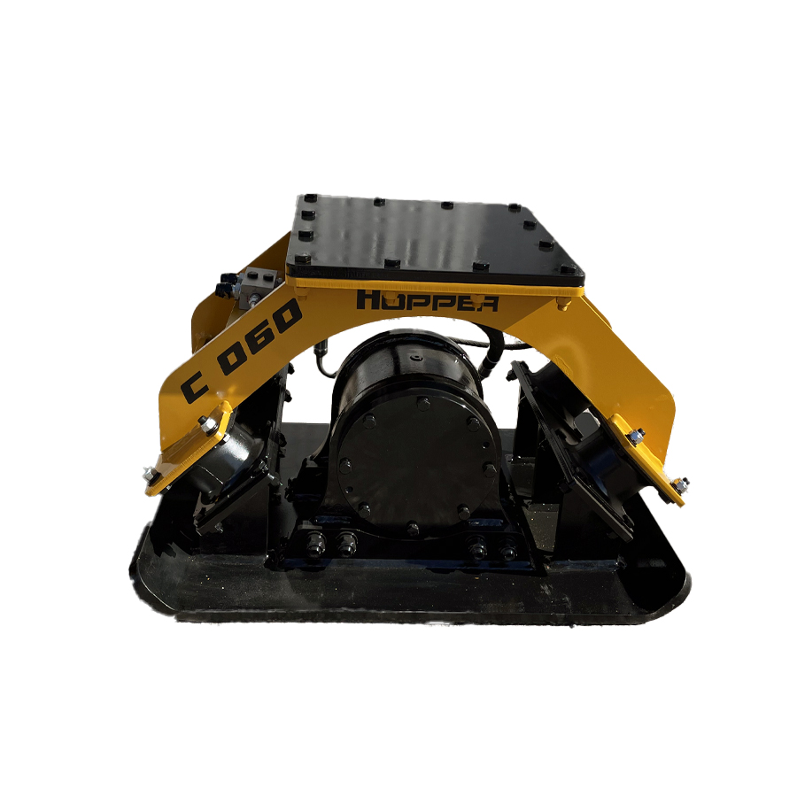 Compacting plate